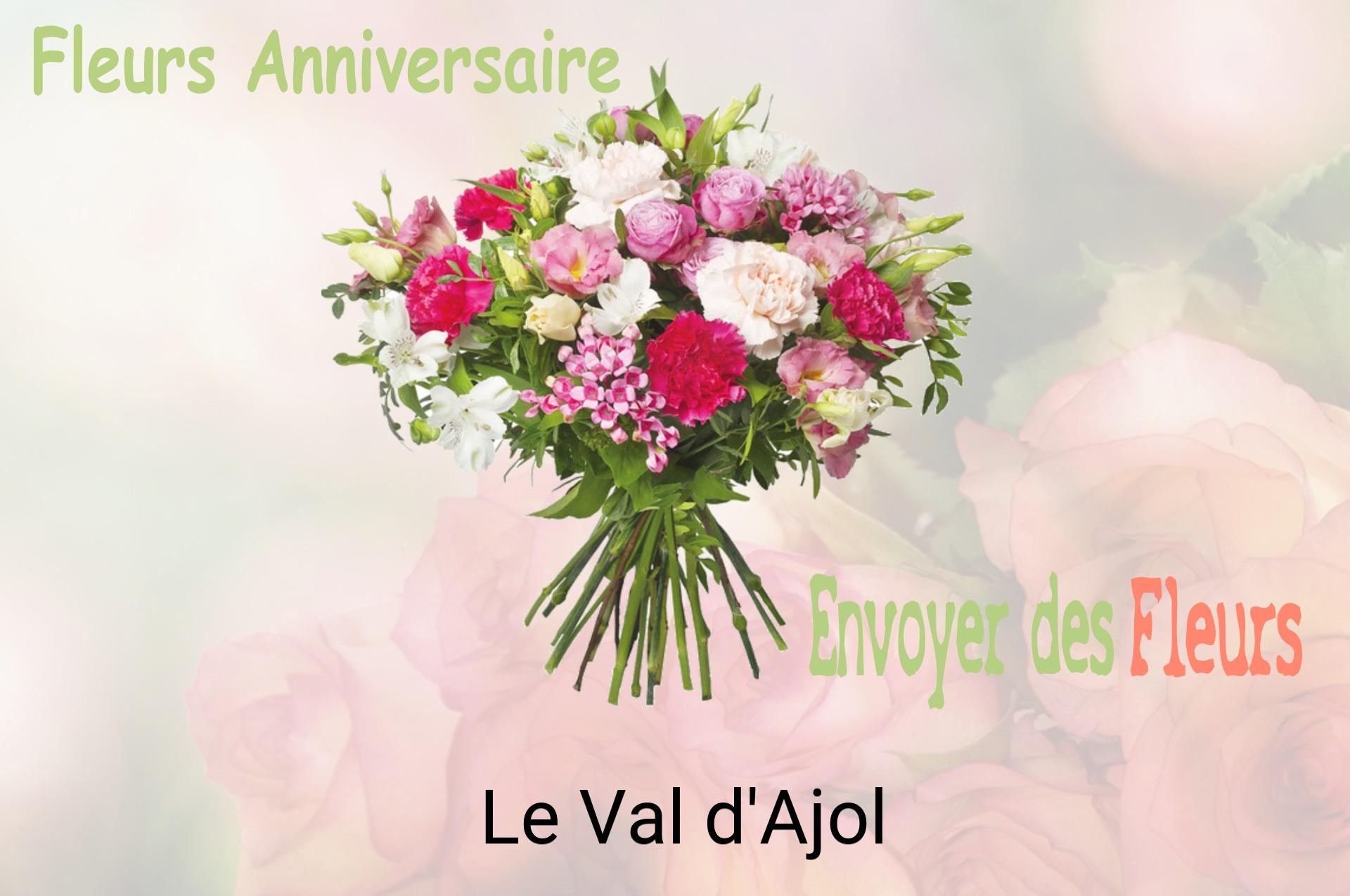Bouquet de fleurs d’anniversaire livré à Le Val-d'Ajol