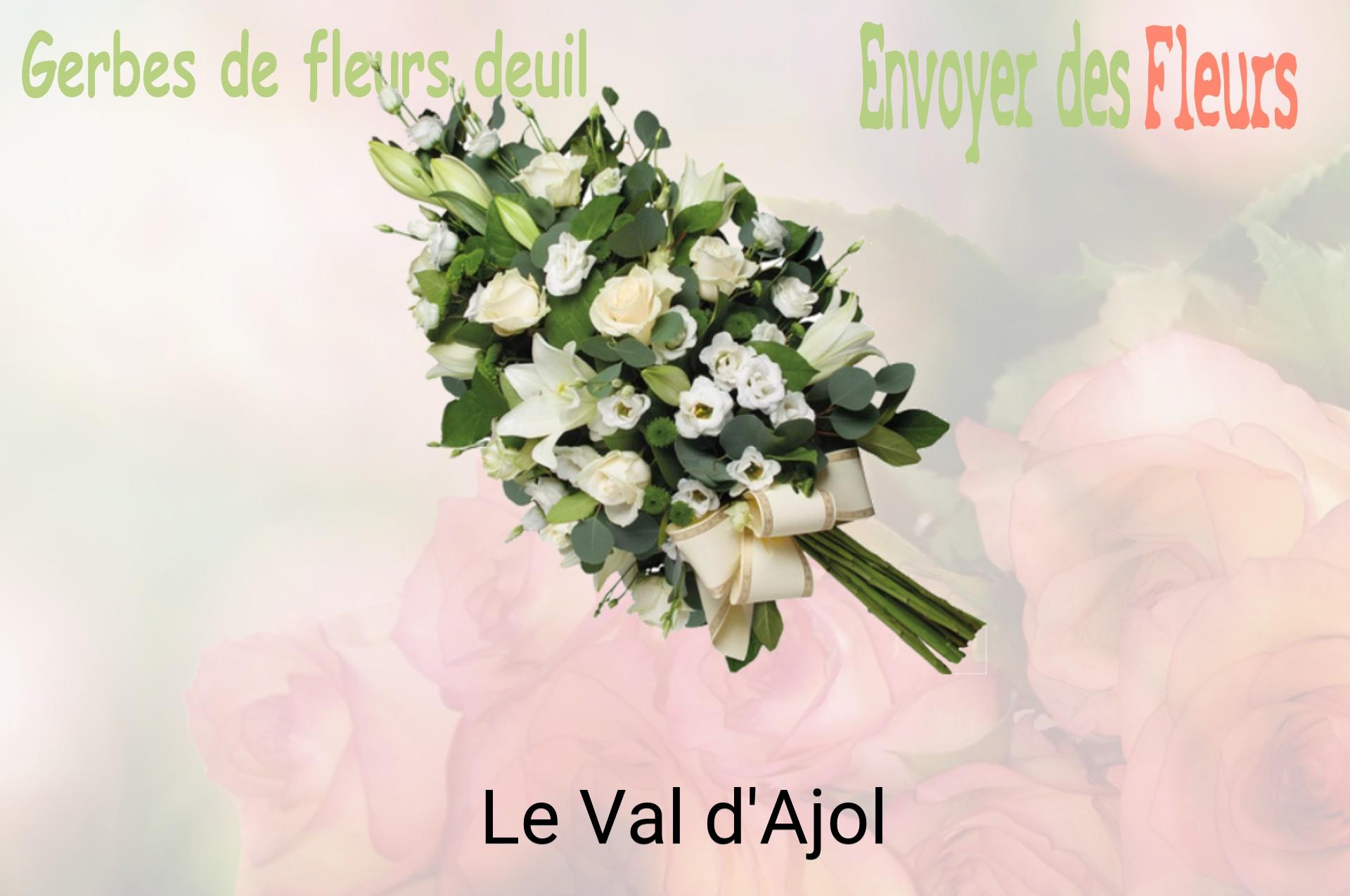 Gerbe de fleurs de deuil livrée à Le Val-d'Ajol